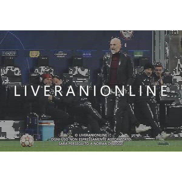 Stefano Pioli allenatore Milan Milan vs Liverpool UEFA Champions League fase a gironi 6a giornata - gruppo B Milano 07-12-2021 Stadio Giuseppe Meazza - San Siro foto Roberto Garavaglia/ag. Aldo Liverani sas /AGENZIA ALDO LIVERANI SAS