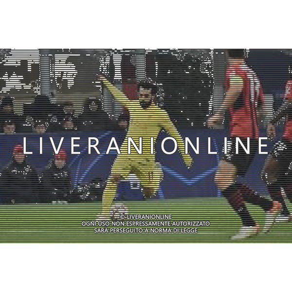 Mohamed Salah (Liverpool) Milan vs Liverpool UEFA Champions League fase a gironi 6a giornata - gruppo B Milano 07-12-2021 Stadio Giuseppe Meazza - San Siro foto Roberto Garavaglia/ag. Aldo Liverani sas /AGENZIA ALDO LIVERANI SAS