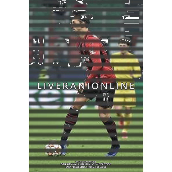 Zlatan Ibrahimovic (Milan) Milan vs Liverpool UEFA Champions League fase a gironi 6a giornata - gruppo B Milano 07-12-2021 Stadio Giuseppe Meazza - San Siro foto Roberto Garavaglia/ag. Aldo Liverani sas /AGENZIA ALDO LIVERANI SAS