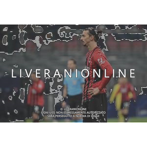 Zlatan Ibrahimovic (Milan) Milan vs Liverpool UEFA Champions League fase a gironi 6a giornata - gruppo B Milano 07-12-2021 Stadio Giuseppe Meazza - San Siro foto Roberto Garavaglia/ag. Aldo Liverani sas /AGENZIA ALDO LIVERANI SAS