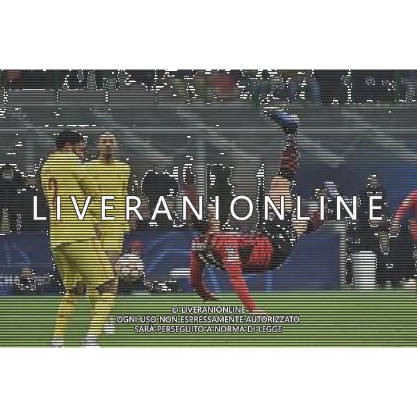 Zlatan Ibrahimovic (Milan) Milan vs Liverpool UEFA Champions League fase a gironi 6a giornata - gruppo B Milano 07-12-2021 Stadio Giuseppe Meazza - San Siro foto Roberto Garavaglia/ag. Aldo Liverani sas /AGENZIA ALDO LIVERANI SAS
