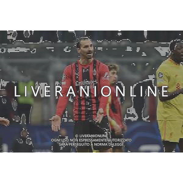 Zlatan Ibrahimovic (Milan) Milan vs Liverpool UEFA Champions League fase a gironi 6a giornata - gruppo B Milano 07-12-2021 Stadio Giuseppe Meazza - San Siro foto Roberto Garavaglia/ag. Aldo Liverani sas /AGENZIA ALDO LIVERANI SAS