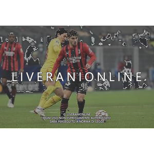 Brahim Diaz (Milan) e sulla SX Takumi Minamino (Liverpool) Milan vs Liverpool UEFA Champions League fase a gironi 6a giornata - gruppo B Milano 07-12-2021 Stadio Giuseppe Meazza - San Siro foto Roberto Garavaglia/ag. Aldo Liverani sas /AGENZIA ALDO LIVERANI SAS