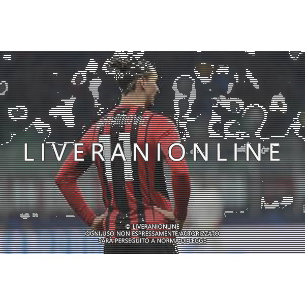 Zlatan Ibrahimovic (Milan) Milan vs Liverpool UEFA Champions League fase a gironi 6a giornata - gruppo B Milano 07-12-2021 Stadio Giuseppe Meazza - San Siro foto Roberto Garavaglia/ag. Aldo Liverani sas /AGENZIA ALDO LIVERANI SAS