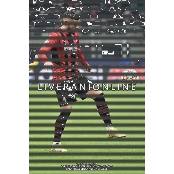 Theo Hernandez (Milan) Milan vs Liverpool UEFA Champions League fase a gironi 6a giornata - gruppo B Milano 07-12-2021 Stadio Giuseppe Meazza - San Siro foto Roberto Garavaglia/ag. Aldo Liverani sas /AGENZIA ALDO LIVERANI SAS