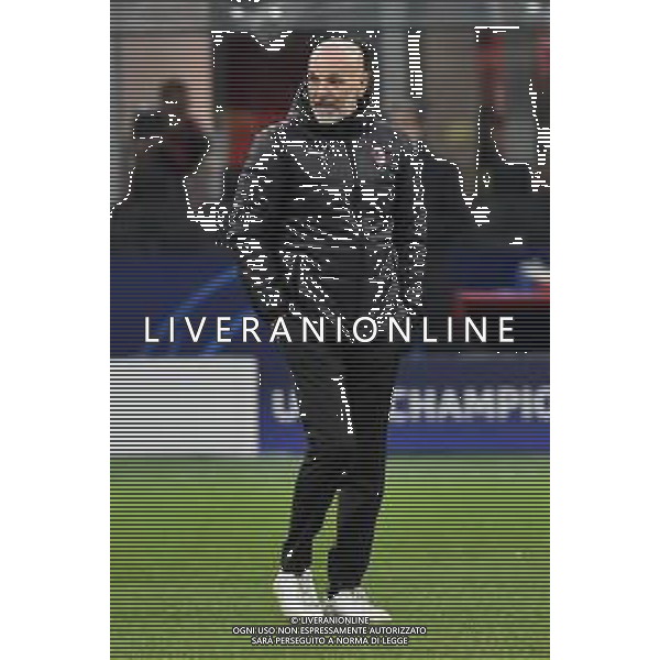 Stefano Pioli allenatore Milan Milan vs Liverpool UEFA Champions League fase a gironi 6a giornata - gruppo B Milano 07-12-2021 Stadio Giuseppe Meazza - San Siro foto Roberto Garavaglia/ag. Aldo Liverani sas /AGENZIA ALDO LIVERANI SAS