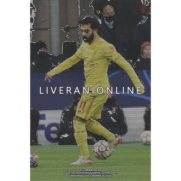 Mohamed Salah (Liverpool) Milan vs Liverpool UEFA Champions League fase a gironi 6a giornata - gruppo B Milano 07-12-2021 Stadio Giuseppe Meazza - San Siro foto Roberto Garavaglia/ag. Aldo Liverani sas /AGENZIA ALDO LIVERANI SAS
