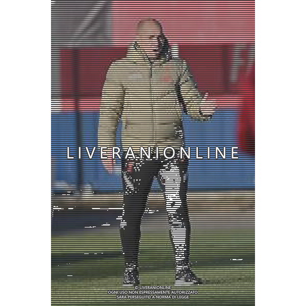 ¬© TVRG Marc Bridge-Wilkinson allenatore Liverpool Milan vs Liverpool UEFA Youth League fase a gironi 6a giornata - gruppo B Milano 07-12-2021 Centro sportivo Peppino Vismara foto Roberto Garavaglia/ag. Aldo Liverani sas/AGENZIA ALDO LIVERANI SAS