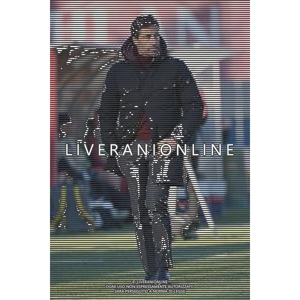 ¬© TVRG Federico Giunti allenatore Milan Milan vs Liverpool UEFA Youth League fase a gironi 6a giornata - gruppo B Milano 07-12-2021 Centro sportivo Peppino Vismara foto Roberto Garavaglia/ag. Aldo Liverani sas/AGENZIA ALDO LIVERANI SAS
