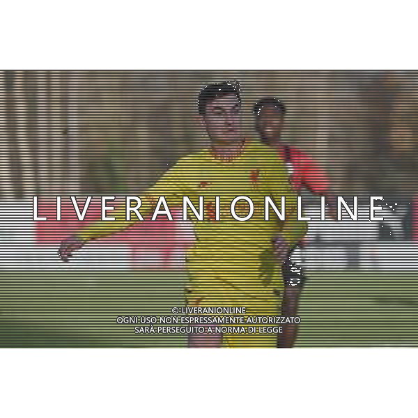 ¬© TVRG Mateusz Musialowski (Liverpool) Milan vs Liverpool UEFA Youth League fase a gironi 6a giornata - gruppo B Milano 07-12-2021 Centro sportivo Peppino Vismara foto Roberto Garavaglia/ag. Aldo Liverani sas/AGENZIA ALDO LIVERANI SAS