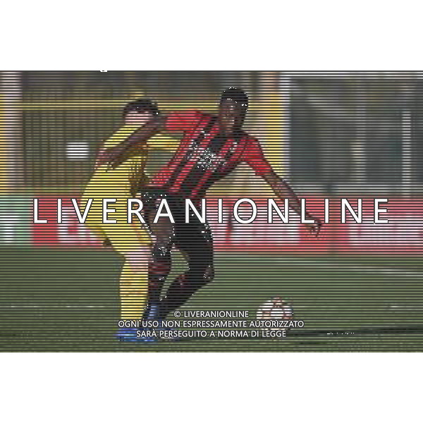 © TVRG Almamy Camara (Milan) Milan vs Liverpool UEFA Youth League fase a gironi 6a giornata - gruppo B Milano 07-12-2021 Centro sportivo Peppino Vismara foto Roberto Garavaglia/ag. Aldo Liverani sas/AGENZIA ALDO LIVERANI SAS