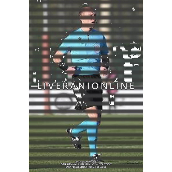 ¬© TVRG l\'arbitro Vladimir Moskalev (RUS) Milan vs Liverpool UEFA Youth League fase a gironi 6a giornata - gruppo B Milano 07-12-2021 Centro sportivo Peppino Vismara foto Roberto Garavaglia/ag. Aldo Liverani sas/AGENZIA ALDO LIVERANI SAS