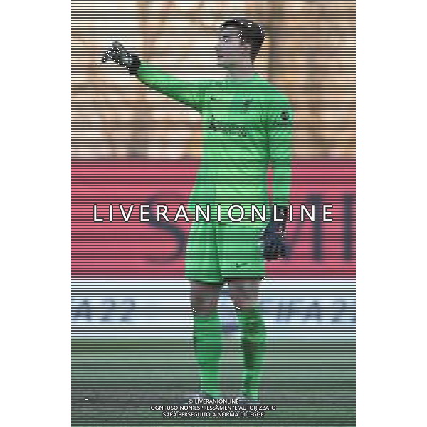 ¬© TVRG Fabian Mrozek (Liverpool) Milan vs Liverpool UEFA Youth League fase a gironi 6a giornata - gruppo B Milano 07-12-2021 Centro sportivo Peppino Vismara foto Roberto Garavaglia/ag. Aldo Liverani sas/AGENZIA ALDO LIVERANI SAS