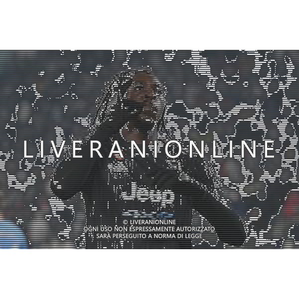 Torino 08.12.2021 Stadio Allianz Stadium ©Alessandro Falzone/Agenzia Aldo Liverani Juventus vs MALMOE FF Champions League 2021/2022 Nella foto : Esultanza gol di Moise Kean ©FALZONE/AGENZIA ALDO LIVERANI SAS