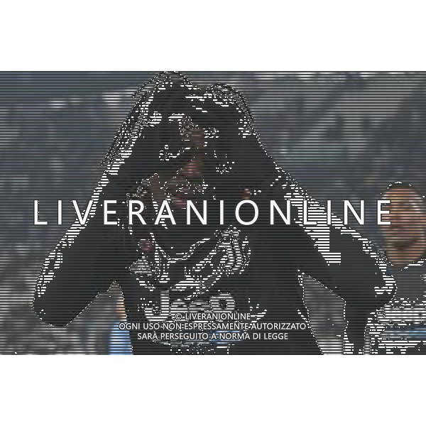 Torino 08.12.2021 Stadio Allianz Stadium ©Alessandro Falzone/Agenzia Aldo Liverani Juventus vs MALMOE FF Champions League 2021/2022 Nella foto : Esultanza gol di Moise Kean ©FALZONE/AGENZIA ALDO LIVERANI SAS