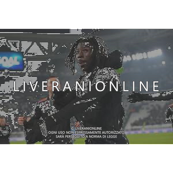 Torino 08.12.2021 Stadio Allianz Stadium ©Alessandro Falzone/Agenzia Aldo Liverani Juventus vs MALMOE FF Champions League 2021/2022 Nella foto : Esultanza gol di Moise Kean ©FALZONE/AGENZIA ALDO LIVERANI SAS