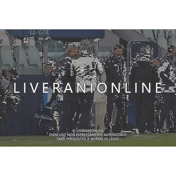Torino 08.12.2021 Stadio Allianz Stadium ©Alessandro Falzone/Agenzia Aldo Liverani Juventus vs MALMOE FF Champions League 2021/2022 Nella foto : Andrea Agnelli-Pavel Neved-Maurizio Arrivabene ©FALZONE/AGENZIA ALDO LIVERANI SAS