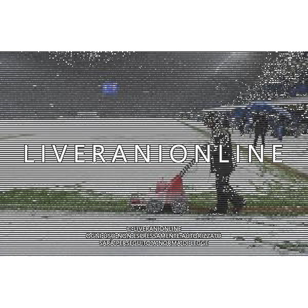 fitta nevicata prima della gara Atalanta vs Villareal UEFA Champions League fase a gironi 6a giornata - gruppo F Bergamo 08-12-2021 Stadio Atleti Azzurri d\'Italia - Gewiss Stadium foto Roberto Garavaglia/ag. Aldo Liverani sas