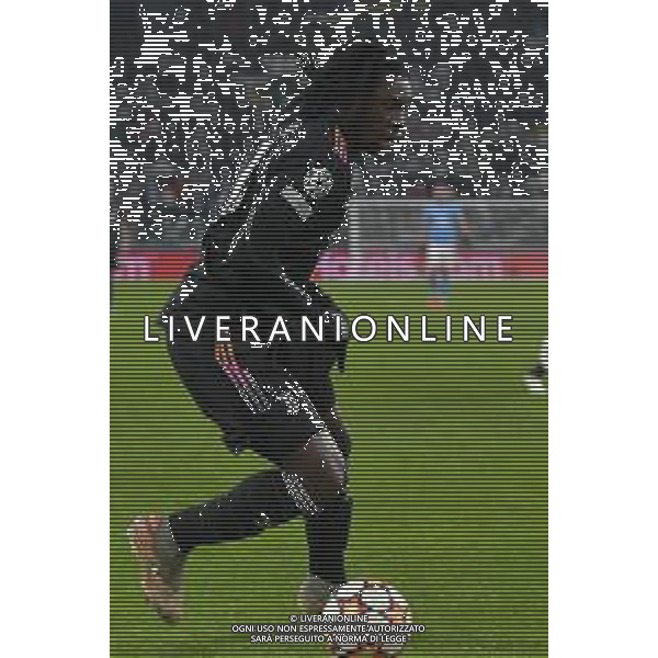 Torino 08.12.2021 Stadio Allianz Stadium ©Alessandro Falzone/Agenzia Aldo Liverani Juventus vs MALMÖ FF Champions League 2021/2022 Nella foto : Moise Kean ©FALZONE/AGENZIA ALDO LIVERANI SAS