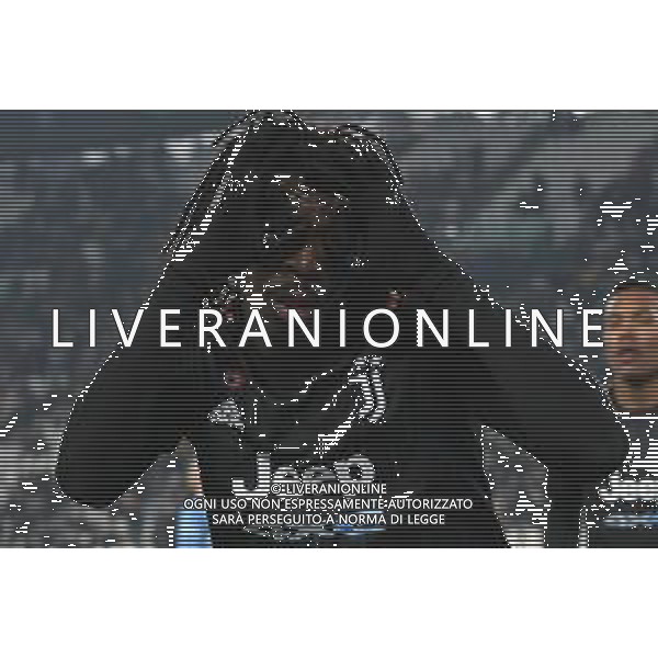Torino 08.12.2021 Stadio Allianz Stadium ©Alessandro Falzone/Agenzia Aldo Liverani Juventus vs MALMÖ FF Champions League 2021/2022 Nella foto : Esultanza gol di Moise Kean ©FALZONE/AGENZIA ALDO LIVERANI SAS