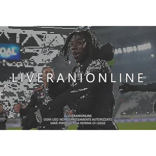 Torino 08.12.2021 Stadio Allianz Stadium ©Alessandro Falzone/Agenzia Aldo Liverani Juventus vs MALMÖ FF Champions League 2021/2022 Nella foto : Esultanza gol di Moise Kean ©FALZONE/AGENZIA ALDO LIVERANI SAS
