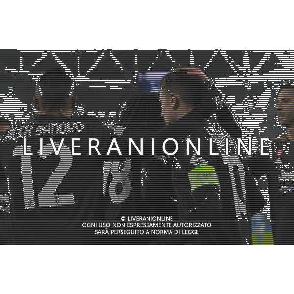 Torino 08.12.2021 Stadio Allianz Stadium ©Alessandro Falzone/Agenzia Aldo Liverani Juventus vs MALMÖ FF Champions League 2021/2022 Nella foto : Esultanza gol di Moise Kean ©FALZONE/AGENZIA ALDO LIVERANI SAS