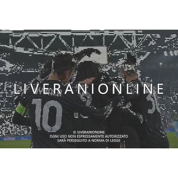 Torino 08.12.2021 Stadio Allianz Stadium ©Alessandro Falzone/Agenzia Aldo Liverani Juventus vs MALMÖ FF Champions League 2021/2022 Nella foto : Esultanza gol di Moise Kean ©FALZONE/AGENZIA ALDO LIVERANI SAS