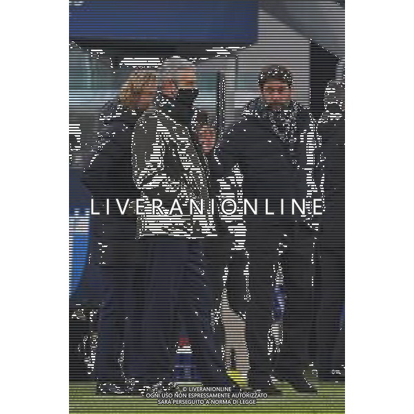 Torino 08.12.2021 Stadio Allianz Stadium ©Alessandro Falzone/Agenzia Aldo Liverani Juventus vs MALMÖ FF Champions League 2021/2022 Nella foto : pavel Nedved- maurizio Arrivabene-Andrea Agnelli ©FALZONE/AGENZIA ALDO LIVERANI SAS