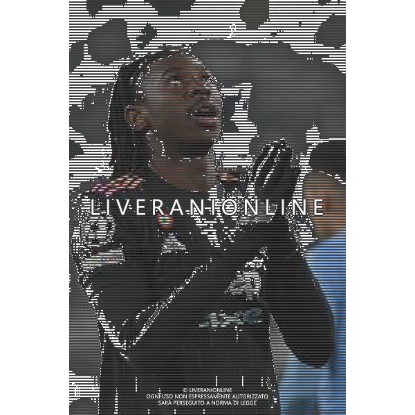 Torino 08.12.2021 Stadio Allianz Stadium ©Alessandro Falzone/Agenzia Aldo Liverani Juventus vs MALMOE FF Champions League 2021/2022 Nella foto : Moise Kean ©FALZONE/AGENZIA ALDO LIVERANI SAS