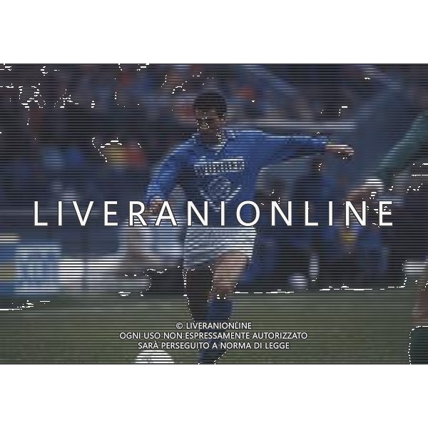 RETROSPETTIVA FRANCO TURCHETTA CALCIATORE NELLA FOTO FRANCO TURCHETTA CON LA MAGLIA DEL BRESCIA CALCIO AG ALDO LIVERANI SAS