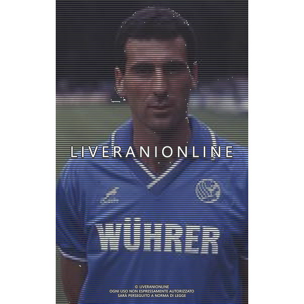RETROSPETTIVA FRANCO TURCHETTA CALCIATORE NELLA FOTO FRANCO TURCHETTA CON LA MAGLIA DEL BRESCIA CALCIO AG ALDO LIVERANI SAS