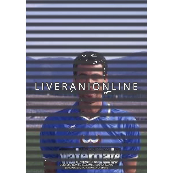 RETROSPETTIVA FRANCO TURCHETTA CALCIATORE NELLA FOTO FRANCO TURCHETTA CON LA MAGLIA DEL BRESCIA CALCIO AG ALDO LIVERANI SAS