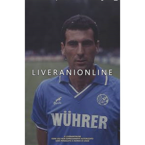 RETROSPETTIVA FRANCO TURCHETTA CALCIATORE NELLA FOTO FRANCO TURCHETTA CON LA MAGLIA DEL BRESCIA CALCIO AG ALDO LIVERANI SAS