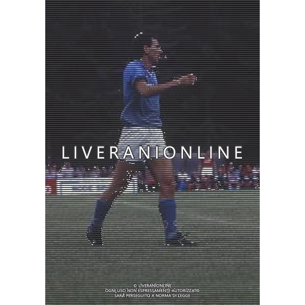 RETROSPETTIVA FRANCO TURCHETTA CALCIATORE NELLA FOTO FRANCO TURCHETTA CON LA MAGLIA DEL BRESCIA CALCIO AG ALDO LIVERANI SAS