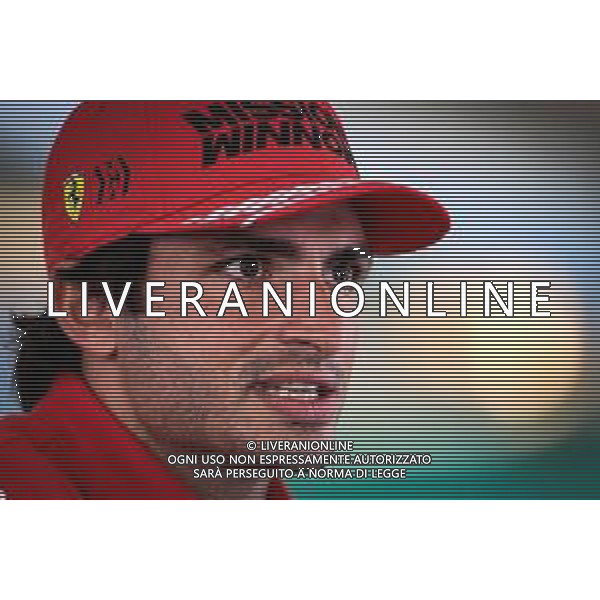 Carlos Sainz Jr (ESP), Scuderia Ferrari 09.12.2021. Formula 1 World Championship, Rd 22, Abu Dhabi Grand Prix, Yas Marina Circuit, Abu Dhabi, Preparation Day. - www.xpbimages.com, EMail: requests@xpbimages.com ¬© Copyright: Charniaux / XPB Images/AGENZIA ALDO LIVERANI SAS - ITALY ONLY EDITORIAL USE ONLY