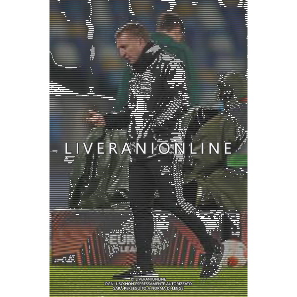 NAPOLI - LEICESTER CITY EUROPA LEAGUE 09.12.2021 NELLA FOTO Brendan Rodgers ©MOSCA/AGENZIA ALDO LIVERANI SAS