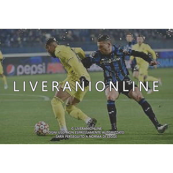 Arnaut Danjuma (Villareal) e Merih Demiral (Atalanta) Atalanta vs Villareal UEFA Champions League fase a gironi recupero 6a giornata - gruppo F Bergamo 09-12-2021 Stadio Atleti Azzurri d\'Italia - Gewiss Stadium foto Roberto Garavaglia/ag. Aldo Liverani sas/AGENZIA ALDO LIVERANI SAS