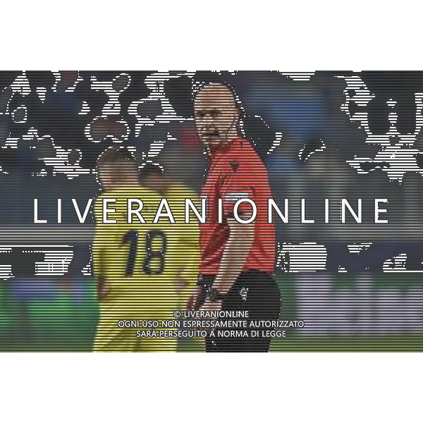 l\'arbitro Anthony Taylor (ENG) Atalanta vs Villareal UEFA Champions League fase a gironi recupero 6a giornata - gruppo F Bergamo 09-12-2021 Stadio Atleti Azzurri d\'Italia - Gewiss Stadium foto Roberto Garavaglia/ag. Aldo Liverani sas/AGENZIA ALDO LIVERANI SAS