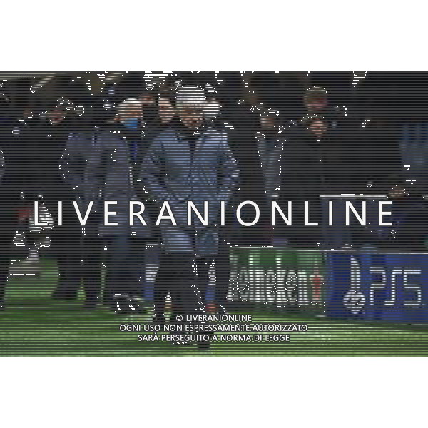 Gian Piero Gasperini allenatore Atalanta Atalanta vs Villareal UEFA Champions League fase a gironi recupero 6a giornata - gruppo F Bergamo 09-12-2021 Stadio Atleti Azzurri d\'Italia - Gewiss Stadium foto Roberto Garavaglia/ag. Aldo Liverani sas/AGENZIA ALDO LIVERANI SAS