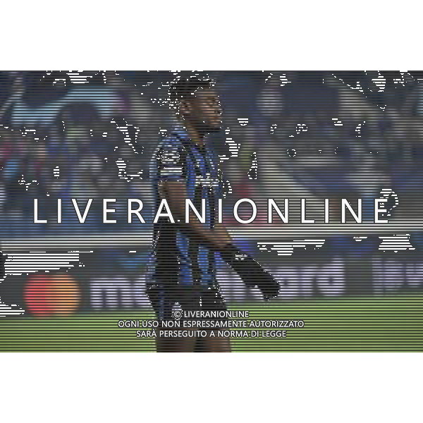 Duvan Zapata (Atalanta) Atalanta vs Villareal UEFA Champions League fase a gironi recupero 6a giornata - gruppo F Bergamo 09-12-2021 Stadio Atleti Azzurri d\'Italia - Gewiss Stadium foto Roberto Garavaglia/ag. Aldo Liverani sas/AGENZIA ALDO LIVERANI SAS