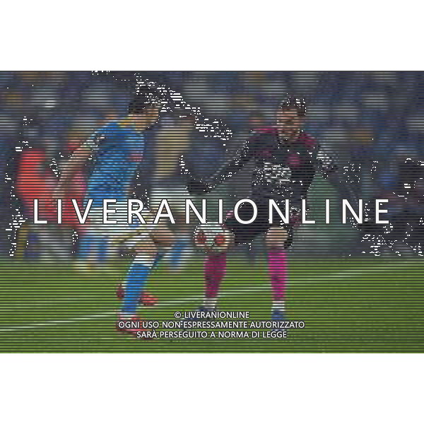 NAPOLI - LEICESTER CITY EUROPA LEAGUE 09.12.2021 NELLA FOTO James Maddison, Mario Rui ©MOSCA/AGENZIA ALDO LIVERANI SAS