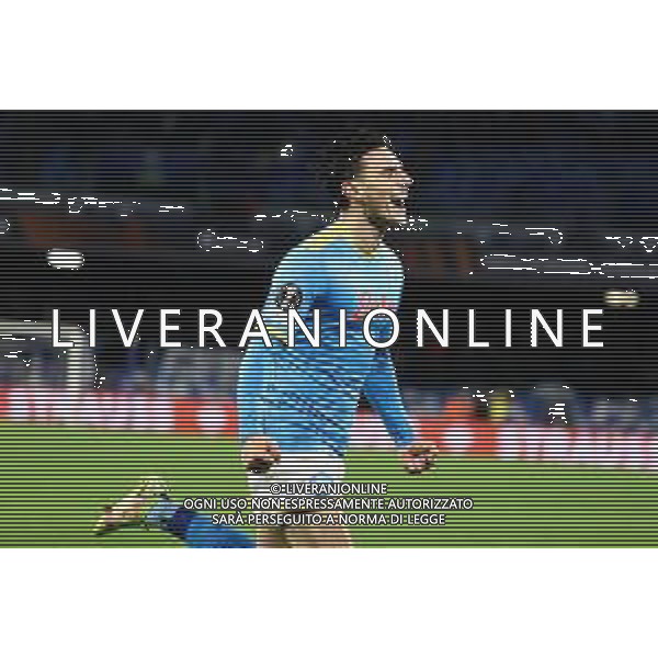 NAPOLI - LEICESTER CITY EUROPA LEAGUE 09.12.2021 NELLA FOTO esultanza dopo gol Eljif Elmas ©MOSCA/AGENZIA ALDO LIVERANI SAS