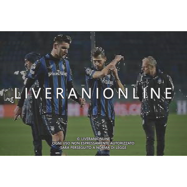 delusione Atalanta a fine gara Atalanta vs Villareal UEFA Champions League fase a gironi recupero 6a giornata - gruppo F Bergamo 09-12-2021 Stadio Atleti Azzurri d\'Italia - Gewiss Stadium foto Roberto Garavaglia/ag. Aldo Liverani sas/AGENZIA ALDO LIVERANI SAS