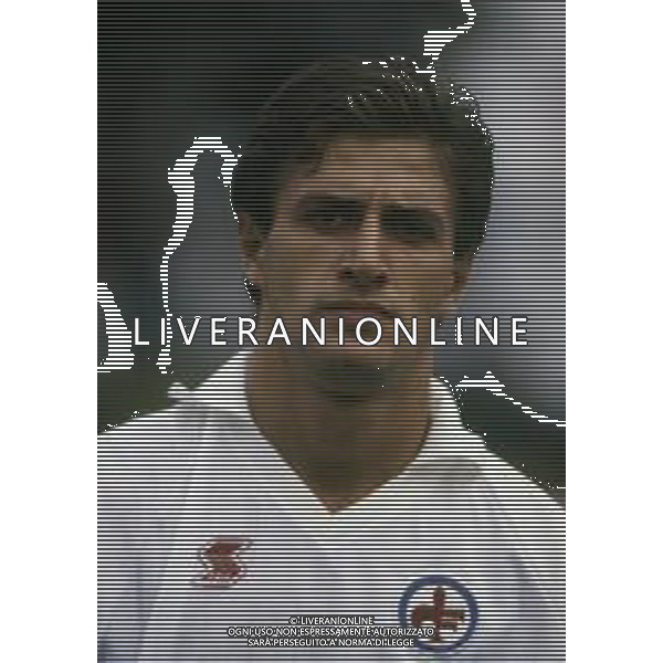 RETROSPETTIVA ALBERTO DI CHIARA CALCIATORE NELLA FOTO ALBERTO DI CHIARA CON LA MAGLIA DELLA FIORENTINA CALCIO AG ALDO LIVERANI SAS