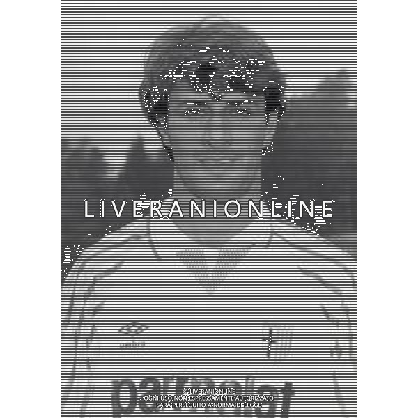 RETROSPETTIVA ALBERTO DI CHIARA CALCIATORE NELLA FOTO ALBERTO DI CHIARA CON LA MAGLIA DEL PARMA CALCIO AG ALDO LIVERANI SAS
