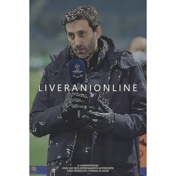 Diego Milito ex giocatore commentatore tecnico per Prime Video Atalanta vs Villareal UEFA Champions League fase a gironi recupero 6a giornata - gruppo F Bergamo 09-12-2021 Stadio Atleti Azzurri d\'Italia - Gewiss Stadium foto Roberto Garavaglia/ag. Aldo Liverani sas/AGENZIA ALDO LIVERANI SAS