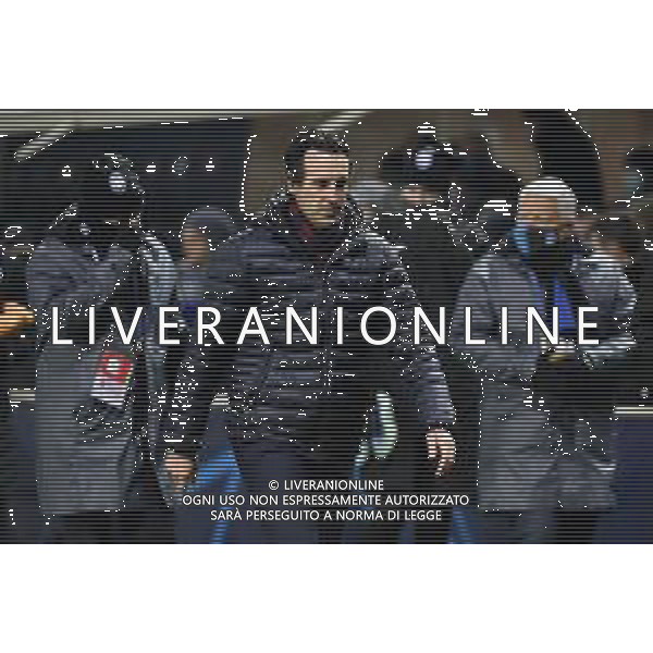 Unai Emery allenatore Villareal Atalanta vs Villareal UEFA Champions League fase a gironi recupero 6a giornata - gruppo F Bergamo 09-12-2021 Stadio Atleti Azzurri d\'Italia - Gewiss Stadium foto Roberto Garavaglia/ag. Aldo Liverani sas/AGENZIA ALDO LIVERANI SAS
