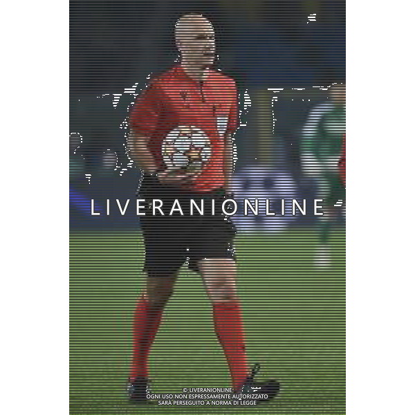 l\'arbitro Anthony Taylor (ENG) Atalanta vs Villareal UEFA Champions League fase a gironi recupero 6a giornata - gruppo F Bergamo 09-12-2021 Stadio Atleti Azzurri d\'Italia - Gewiss Stadium foto Roberto Garavaglia/ag. Aldo Liverani sas/AGENZIA ALDO LIVERANI SAS