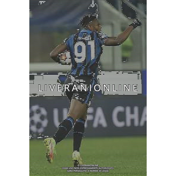 Duvan Zapata (Atalanta) Atalanta vs Villareal UEFA Champions League fase a gironi recupero 6a giornata - gruppo F Bergamo 09-12-2021 Stadio Atleti Azzurri d\'Italia - Gewiss Stadium foto Roberto Garavaglia/ag. Aldo Liverani sas/AGENZIA ALDO LIVERANI SAS
