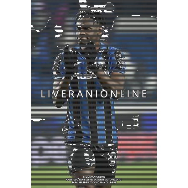 Duvan Zapata (Atalanta) Atalanta vs Villareal UEFA Champions League fase a gironi recupero 6a giornata - gruppo F Bergamo 09-12-2021 Stadio Atleti Azzurri d\'Italia - Gewiss Stadium foto Roberto Garavaglia/ag. Aldo Liverani sas/AGENZIA ALDO LIVERANI SAS